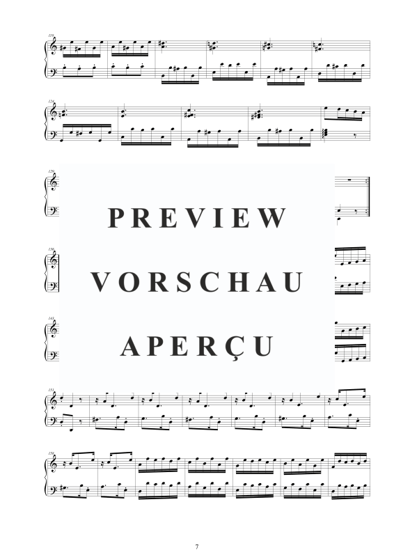 Produktgalerie: Seite 8 von 10 Cembalo Sonate Nr. 4 in A-Moll, Op.4, , Cembalo/Klavier Solo