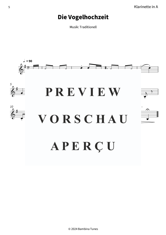 gallery: Die Vogelhochzeit, , (Holzbläser Trio Oboe, Klarinette in B + Fagott)