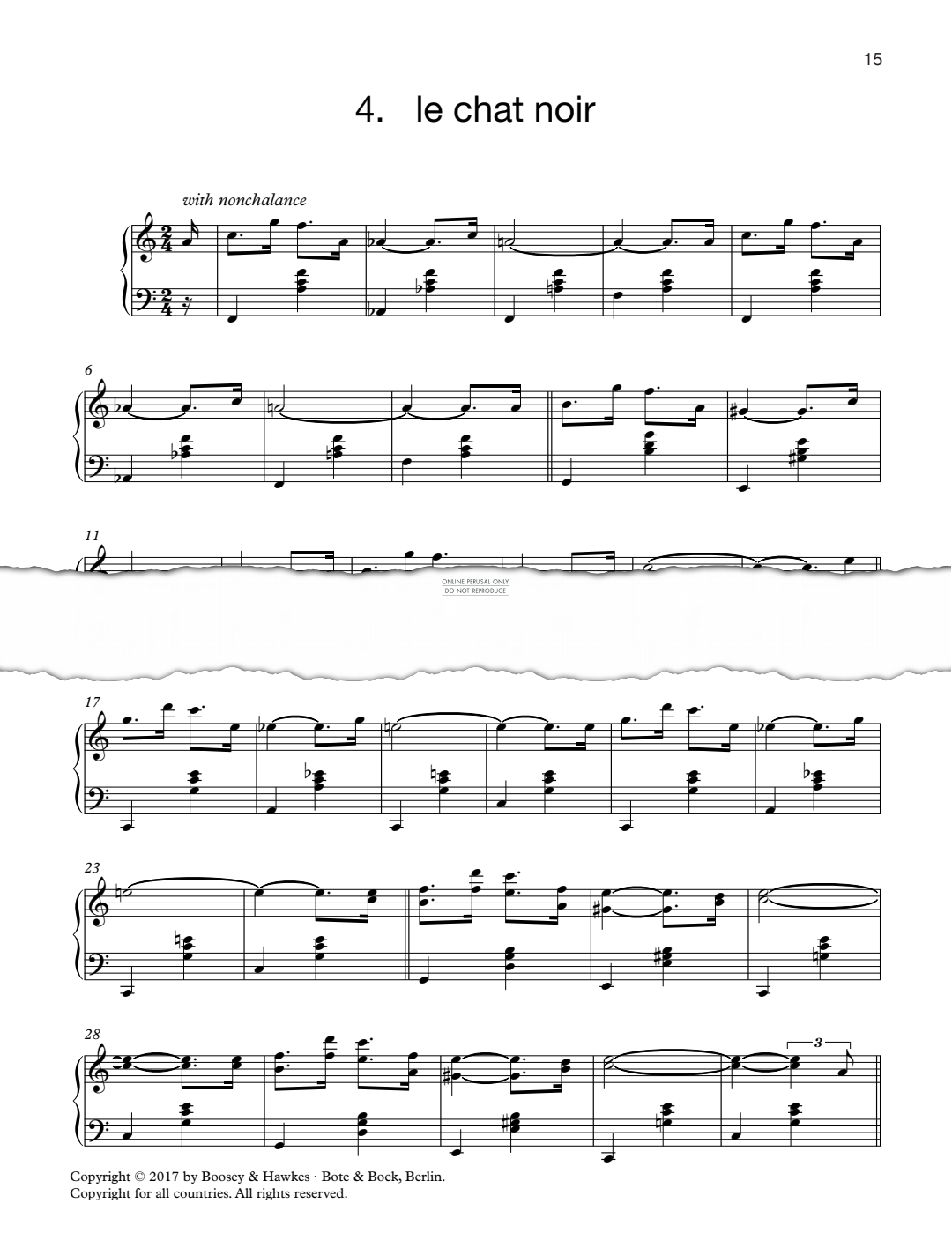 Produktgalerie: Seite 1 von 1 Le Chat Noir, Elena Kats-Chernin, Klavier