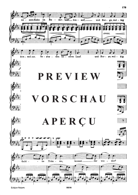 Product gallery: Page 3 of 5 Auf dem See D.543, , High Voice and Piano
