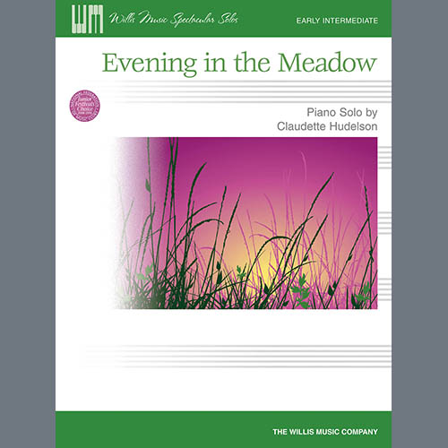 cover: Evening In The Meadow, Claudette Hudelson, Klavier