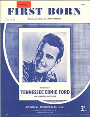cover: First Born, Tennessee Ernie, Gesang, Gitarre, Klavier