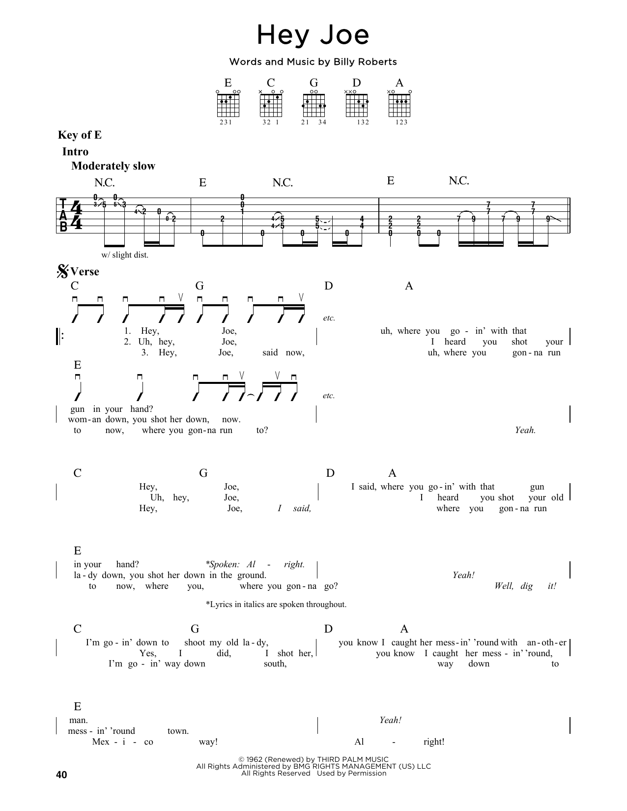 Produktbild zu: Hey Joe