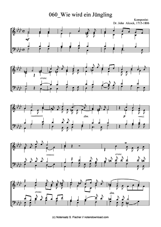 Produktbild zu: Wie wird ein Jüngling Dr. John Alcock, 1715-1806