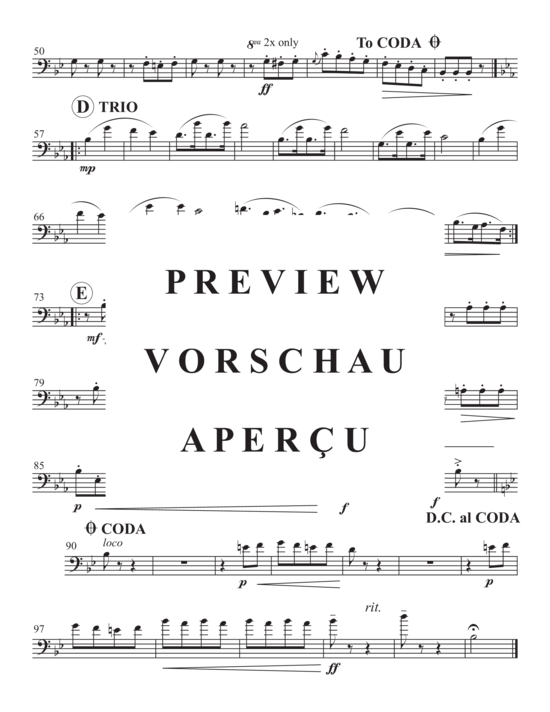 Product gallery: Page 8 of 14 Leichtes Blut , , (Trombone quartet)