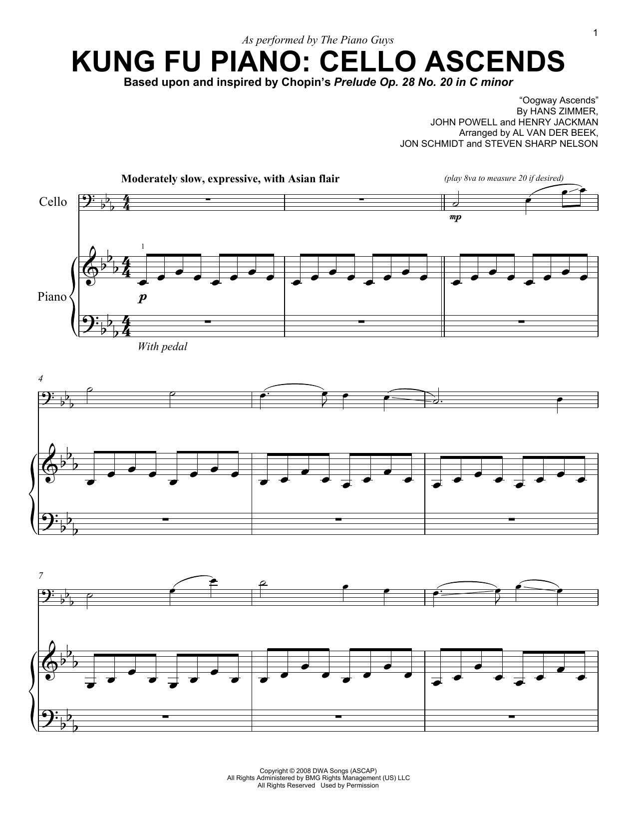 Produktbild zu: Kung Fu Piano: Cello Ascends