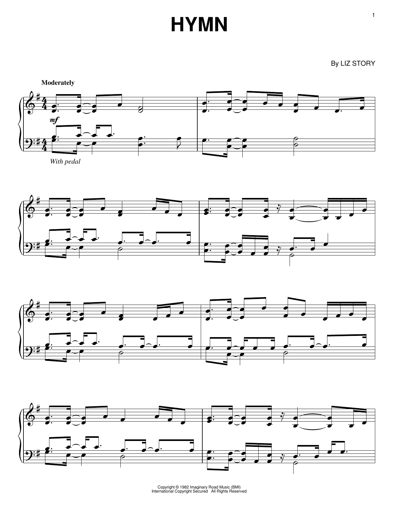 Product gallery: Page 1 of 1 Hymn, Liz Story