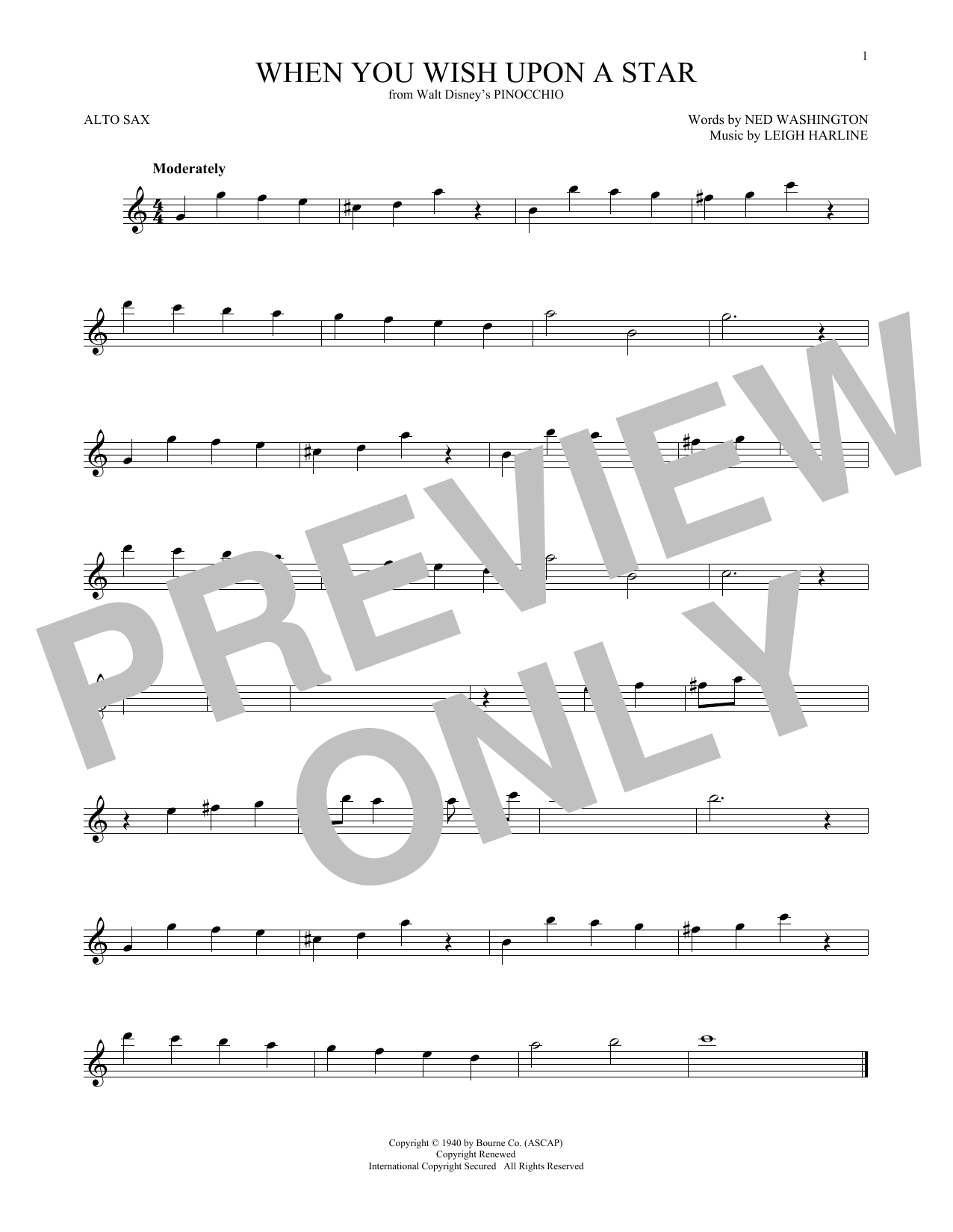 Product gallery: Page 1 of 1 When You Wish Upon A Star (from Pinocchio), Cliff Edwards