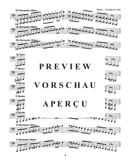 Product gallery: Page 12 of 21 Twenty Etudes and Four Duets , , (Tuba Solo)