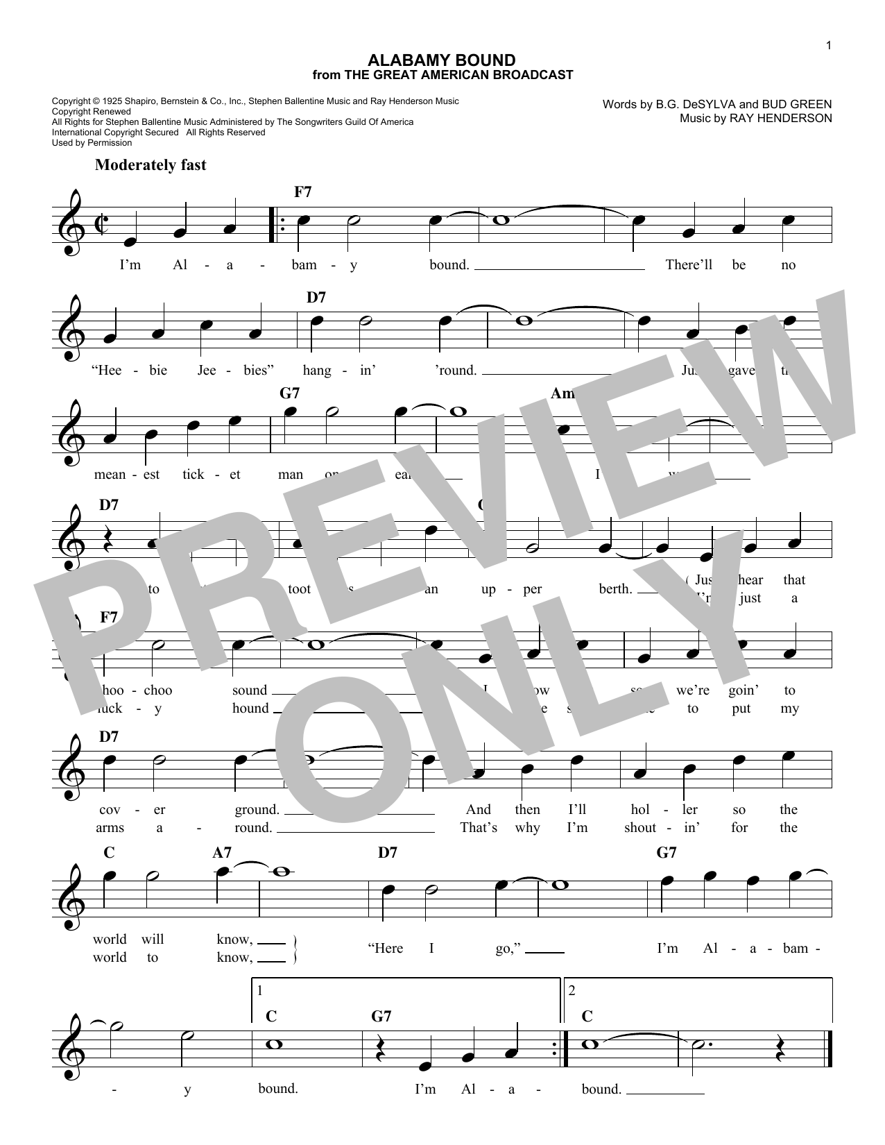 Product gallery: Page 1 of 1 Alabamy Bound, The Ink Spots