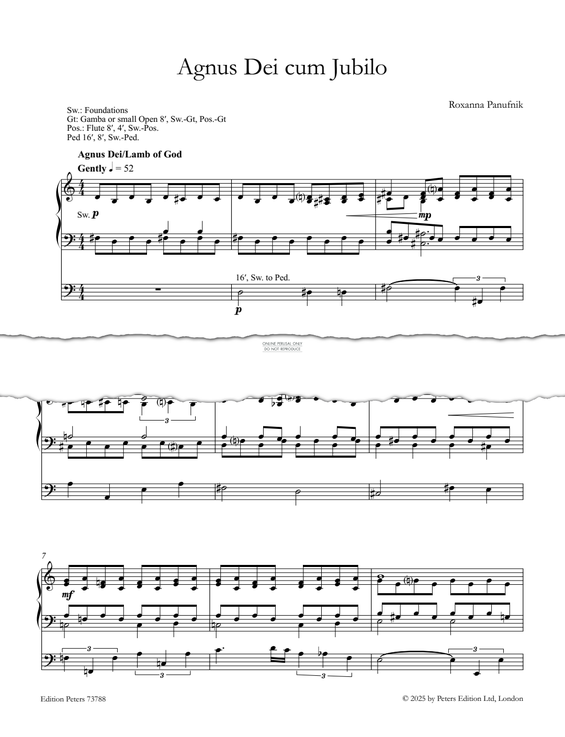 Produktbild zu: Agnus Dei cum Jubilo