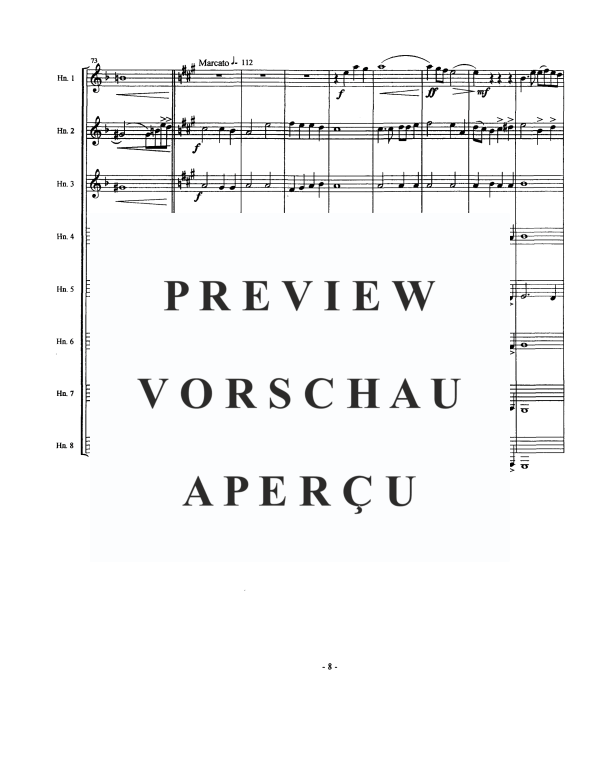 Produktgalerie: Seite 10 von 11 A Solemn Sequence - Dona Nobis Pacem, , Horn Oktett