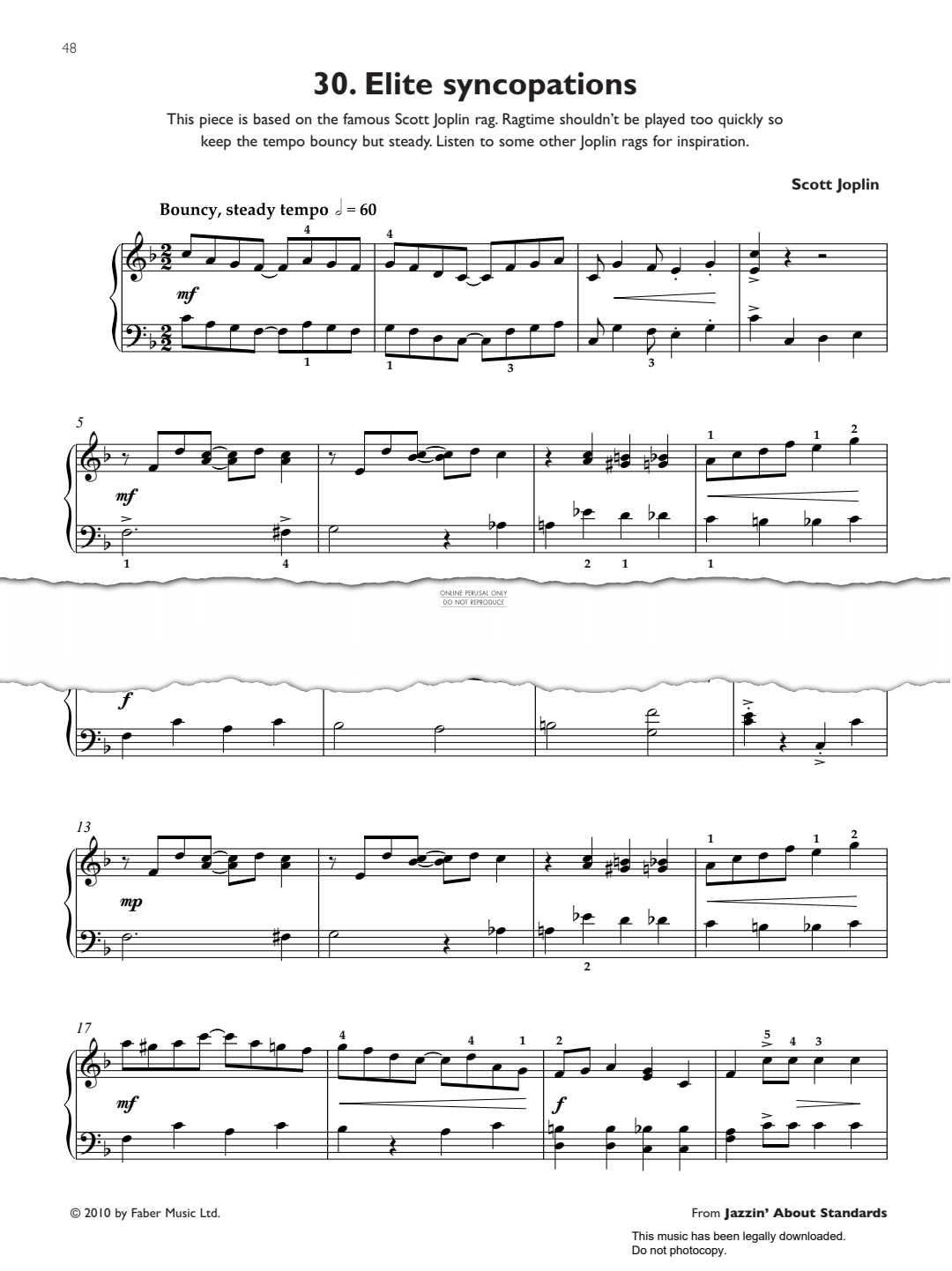 Produktbild zu: Elite Syncopations