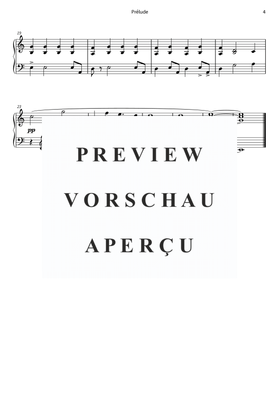 Produktgalerie: Seite 6 von 6 Prélude - op. 11 Nr. 15 - Leicht spielbare Klavierfassung in C-Dur, , Klavier Solo