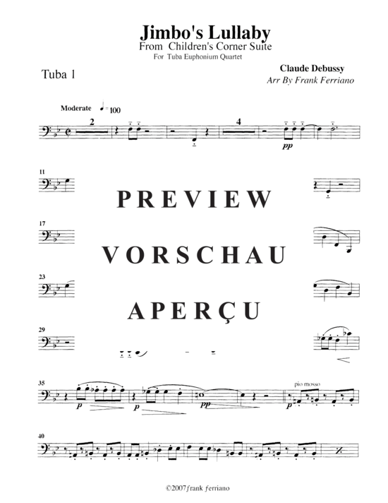 Product gallery: Page 12 of 15 Jimbo´s Lullaby , , (Tuba Quartett EETT)