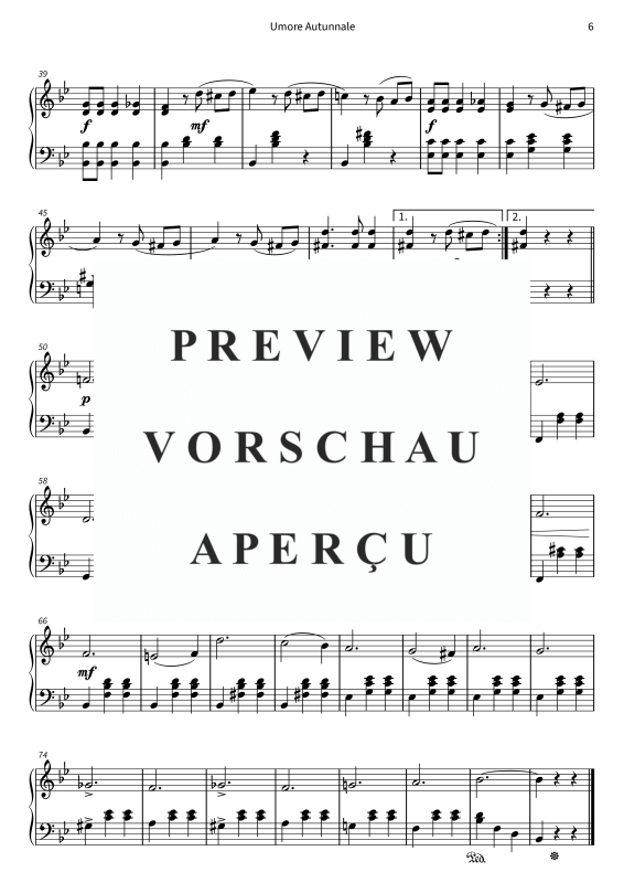 gallery: Colori d´autunno - Pezzi facili per pianoforte per giorni dorati, , (Klavier Solo)