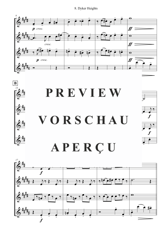 Produktgalerie: Seite 3 von 8 Dyker Heights, , (Saxophon Quartett)