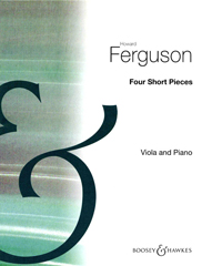 Produktbild zu: Burlesque from Four Short Pieces for Viola and Piano