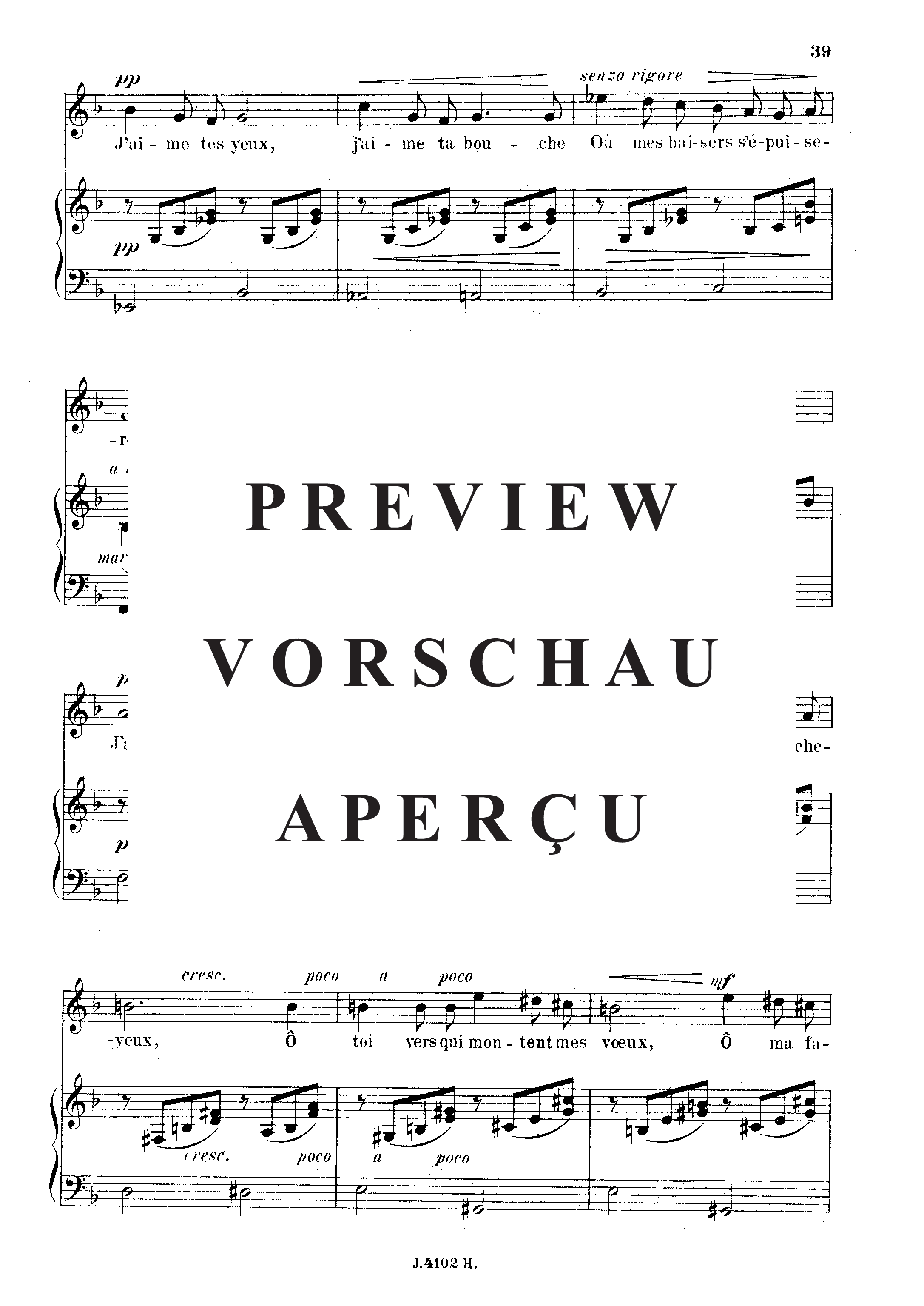 gallery: Chanson d´amour Op.27 No.1 , , (Gesang mittel + Klavier)