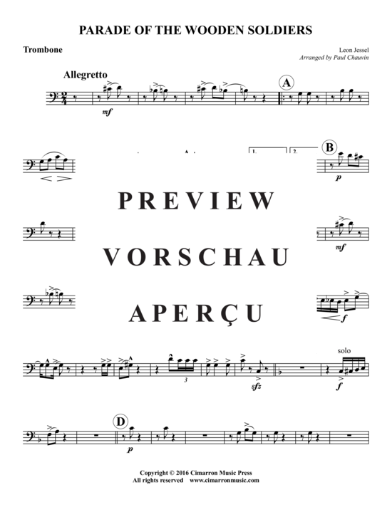 Produktgalerie: Seite 13 von 16 Parade of Wooden Soldiers , , (Blechbläserquintett)