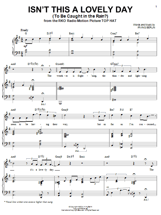 Produktbild zu: Isn't This A Lovely Day (To Be Caught In The Rain?)