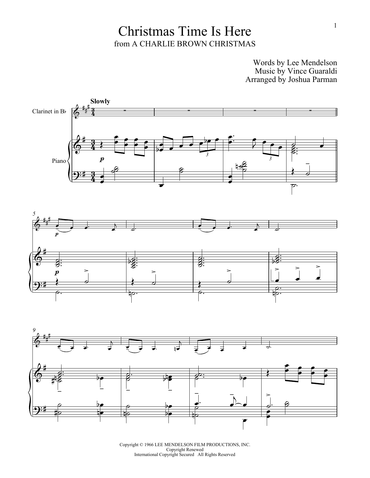 Product gallery: Page 1 of 1 Christmas Time Is Here, Vince Guaraldi