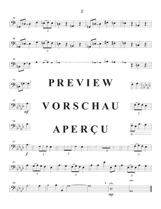 Produktgalerie: Seite 19 von 19 Dry Bones , , (3 Trompeten in B und 1 Basstrompete/Posaune)
