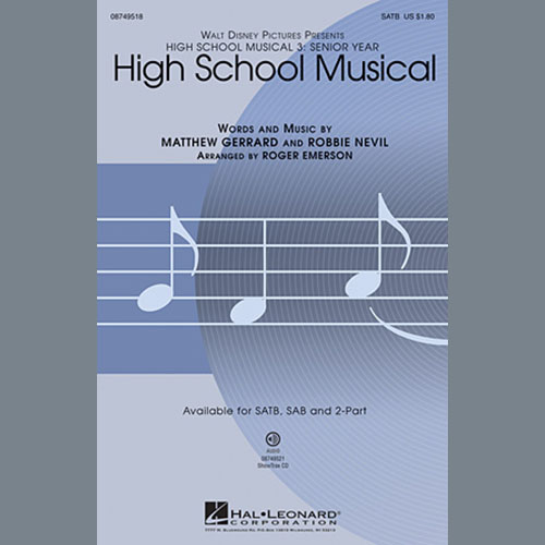 cover: High School Musical, Roger Emerson