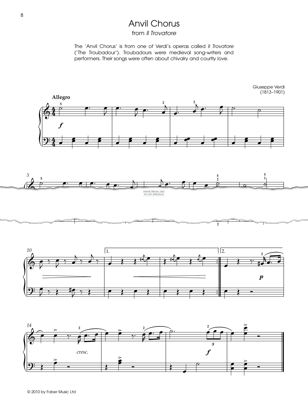 gallery: Anvil Chorus (from 'Il Trovatore'), Giuseppe Verdi