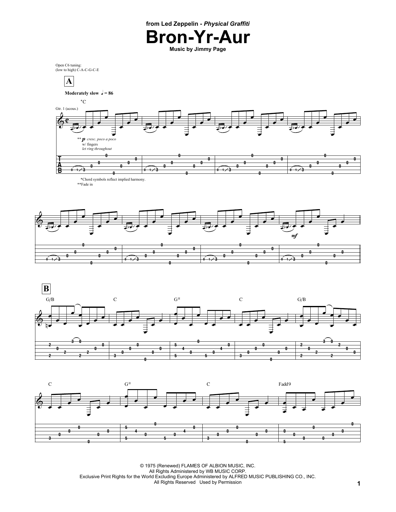 Produktbild zu: Bron-Yr-Aur