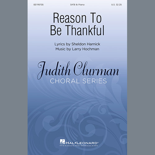 cover: Reason To Be Thankful ('Tis America That I Call Home), Sheldon Harnick and Larry Hochman