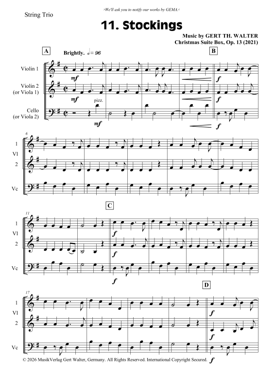 gallery: Stockings, , Streicher Trio