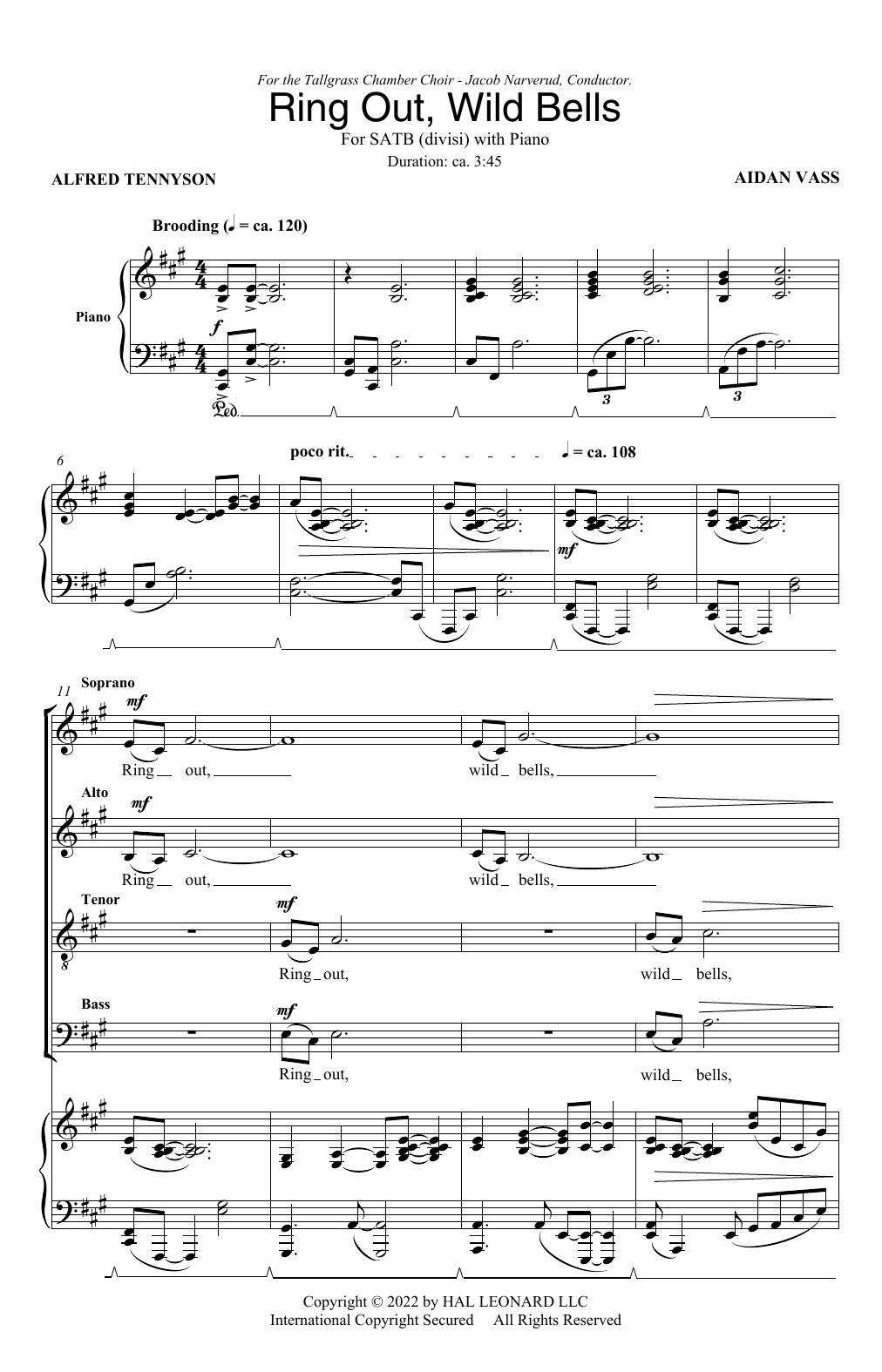 Produktbild zu: Ring Out, Wild Bells