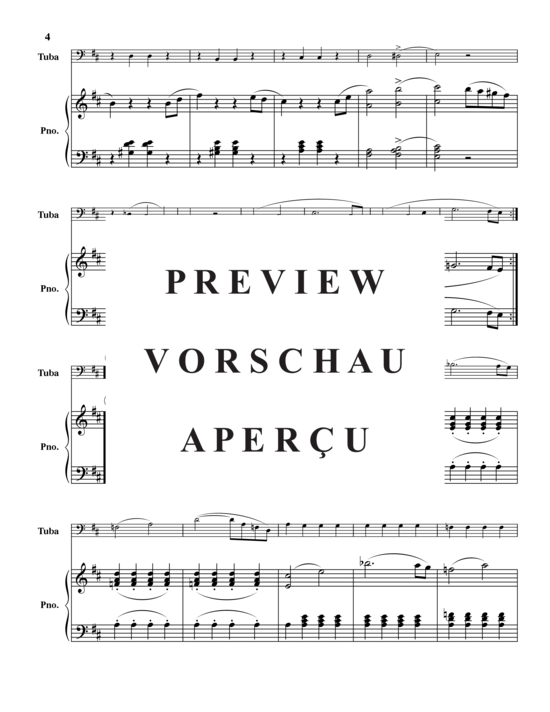 Product gallery: Page 5 of 21 Sonatina in D Major , , (tuba + piano)