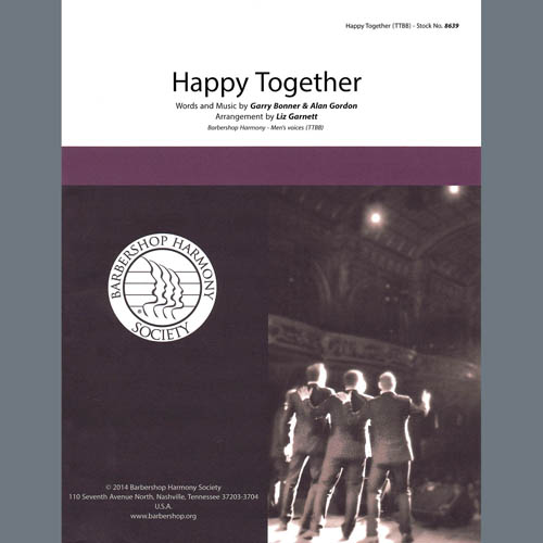 cover: Happy Together (arr. Liz Garnett), The Turtles, Chor