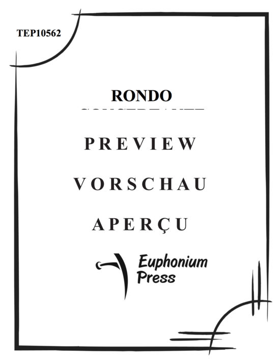 Product gallery: Page 2 of 21 Rondo Concertante , , (euphonium + piano)
