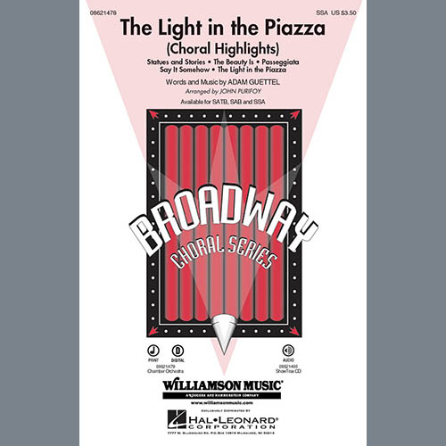 Produktbild zu: The Light In The Piazza (Choral Highlights) (arr. John Purifoy)