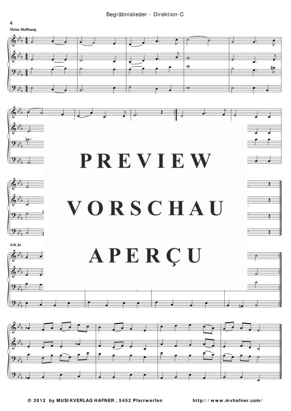 gallery: 14 Begräbnislieder, , (Blechbläser Quartett)