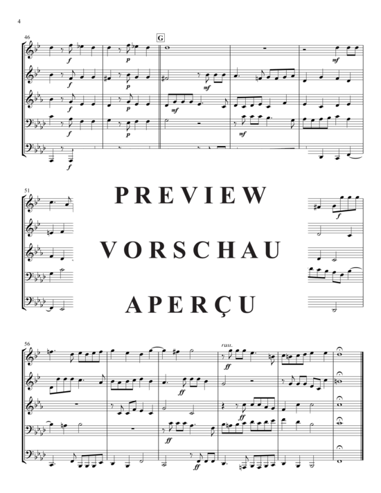 Produktgalerie: Seite 5 von 10 Canzona Prima a 5 , , (Blechbläserquintett)