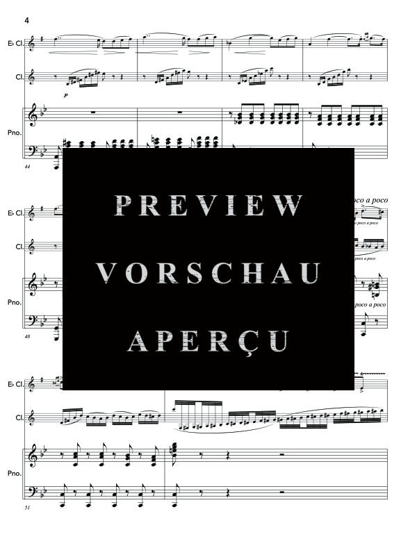 gallery: Paolo e Virginia, , (Trio Klarinette in B, Klarienette in Es und Klavier)