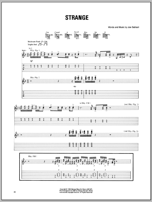 Produktgalerie: Seite 1 von 1 Strange, Joe Satriani, Gitarre