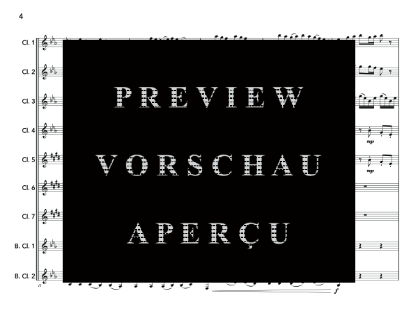 Produktgalerie: Seite 8 von 11 Nun Komm der Heiden Heiland BWV 62, , (Klarinettenchor)