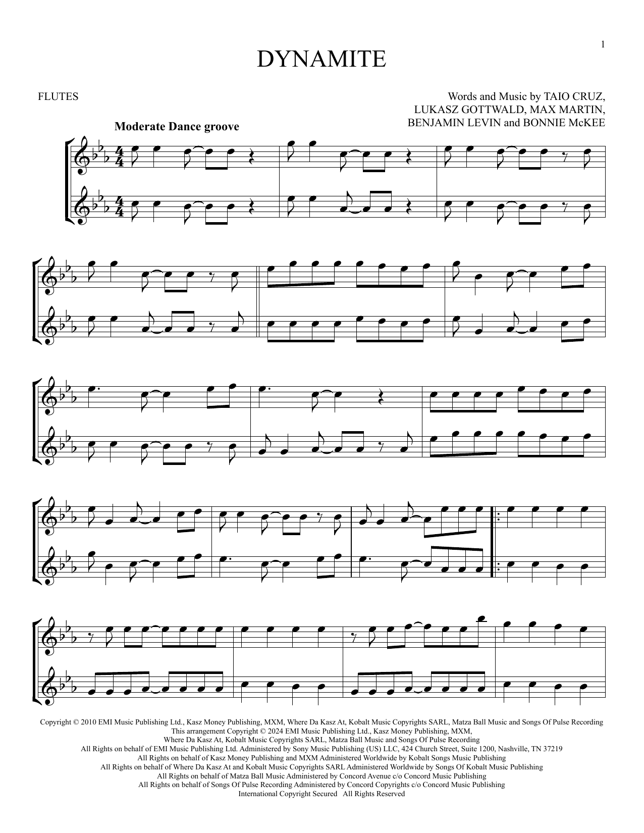 Produktbild zu:  Dynamite - Taio Cruz