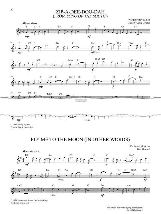 Product gallery: Page 1 of 1 Fly Me To The Moon (In Other Words), Bart Howard