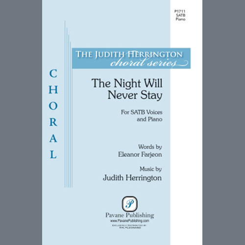 cover: The Night Will Never Stay, Judith Herrington