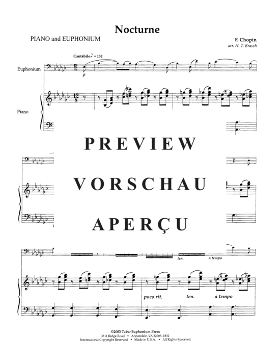 gallery: Nocturne , , (Euphonium + Klavier)