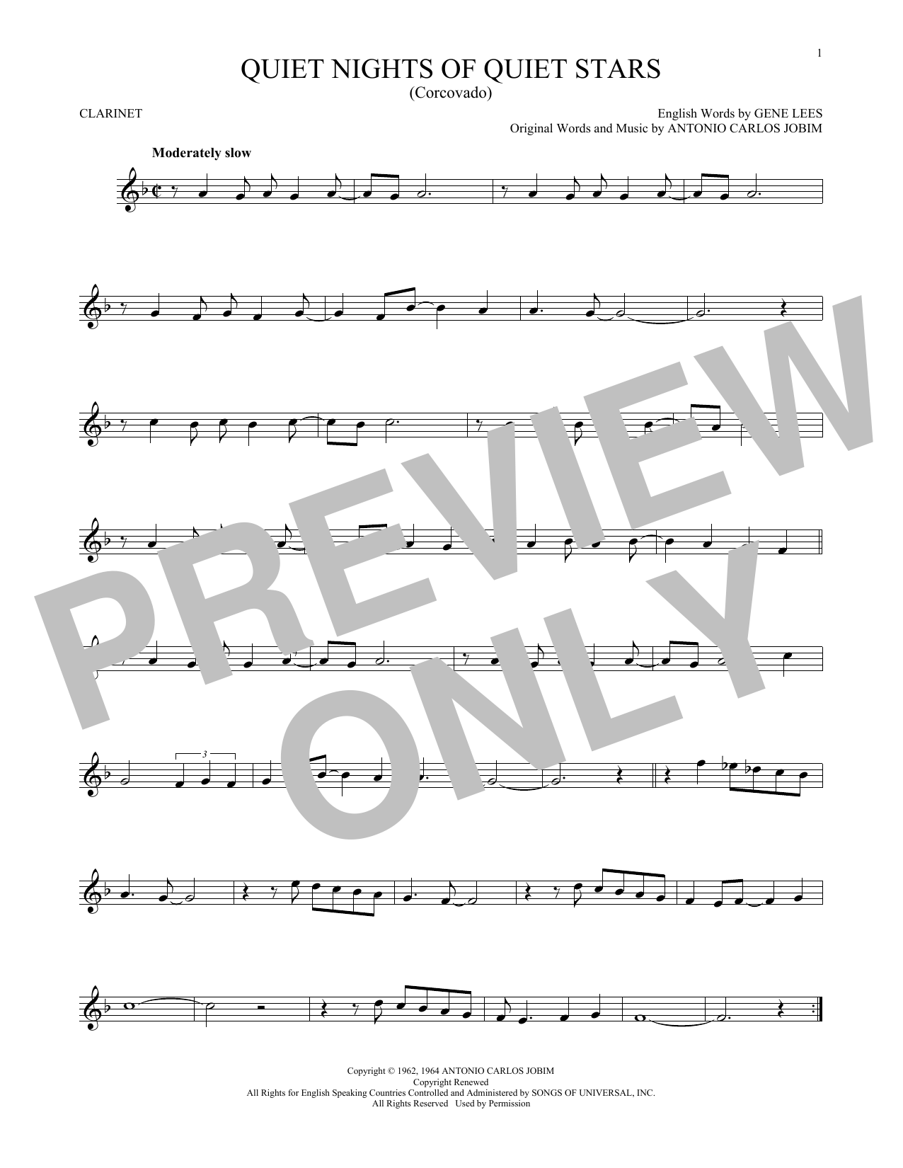 Product gallery: Page 1 of 1 Quiet Nights Of Quiet Stars (Corcovado), Andy Williams