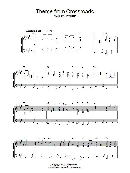 Produktbild zu: Theme from Crossroads