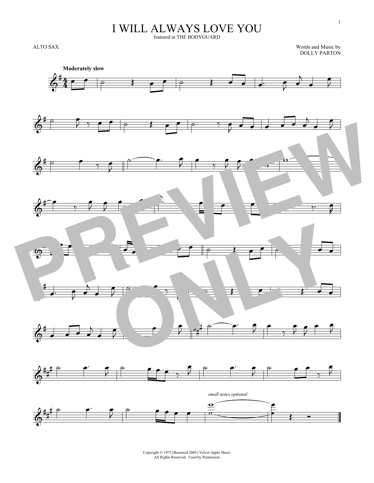 Product gallery: Page 1 of 1 I Will Always Love You, Whitney Houston