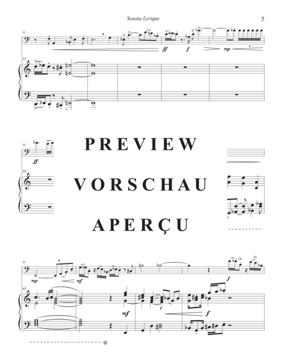 Product gallery: Page 8 of 21 Sonata Lyrique , , (trombone and piano)